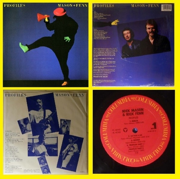 pink floyd nick mason + fenn / profiles !! raro, complet 1ª edic usa NEAR MINT