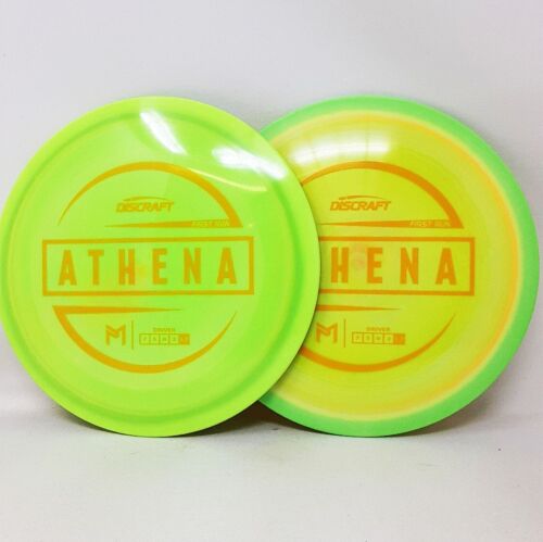 Set of 2 Discraft ESP First Run Athena McBeth Lime Green 173-4g FREE SHIP 9