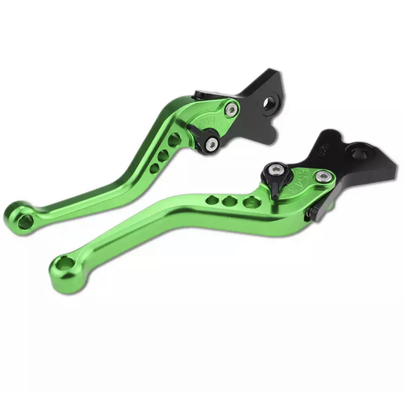 Leviers de frein et embrayage noirs pour KAWASAKI ZX10R 2016-2020