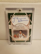 2020-21 Panini National Treasures Apprentice Ink Jordan Nwora Auto /25