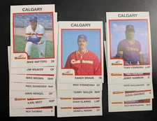 1987 ProCards Calgary Cannons - You Pick 1 - Seattle Mariners AAA Minor League