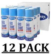 12 Pack Sprayway Glass Cleaner, 19oz FREE SHIPPING