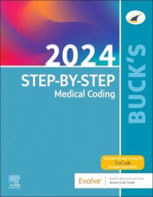 Bucks Step-by-Step Medical Coding, 2024 Edition - Paperback - VERY GOOD