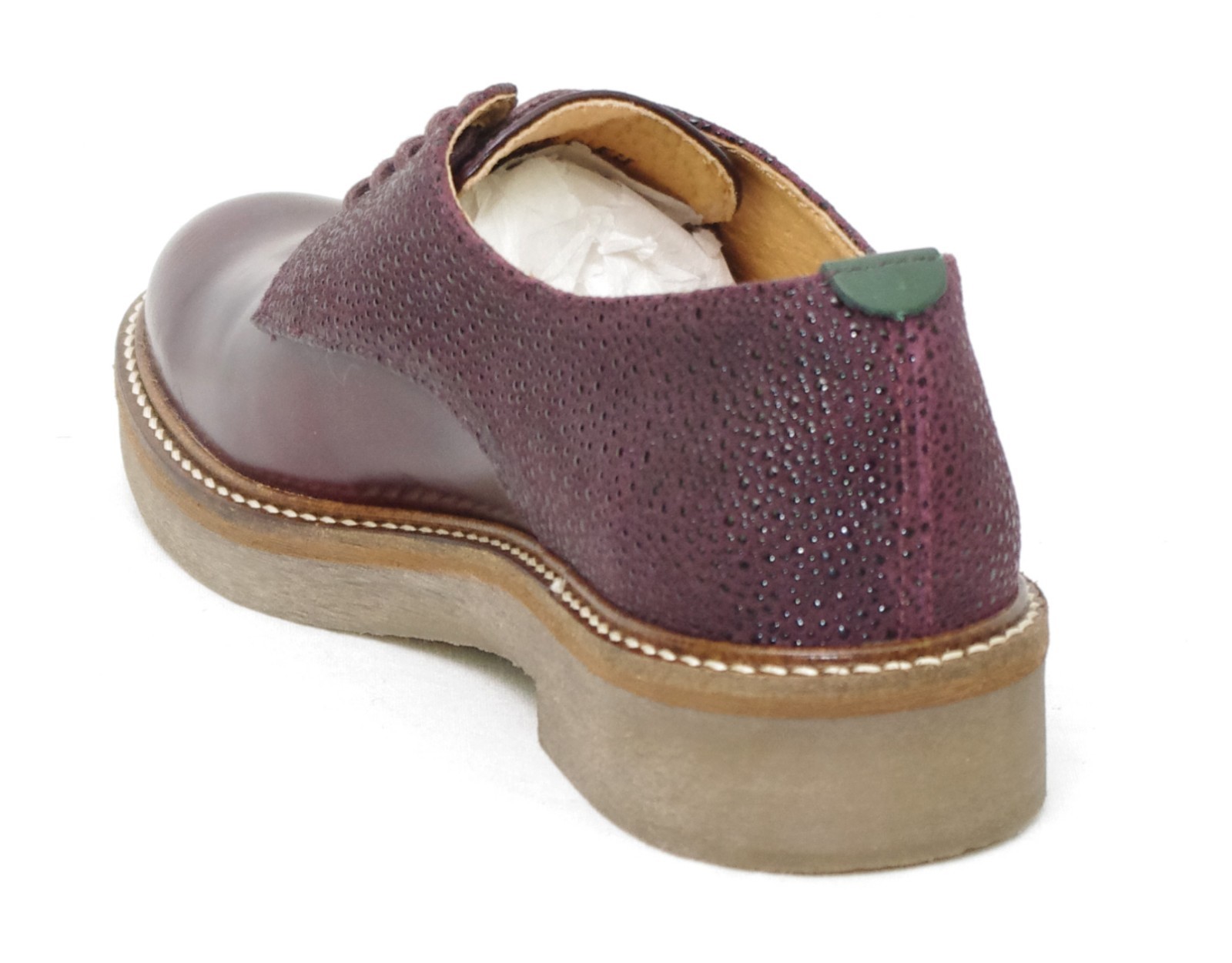 kickers oxfork bordeaux