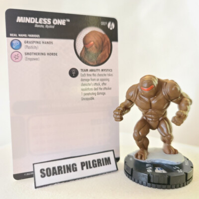 Marvel Heroclix MINDLESS ONE - 007 COMMON Avengers Forever