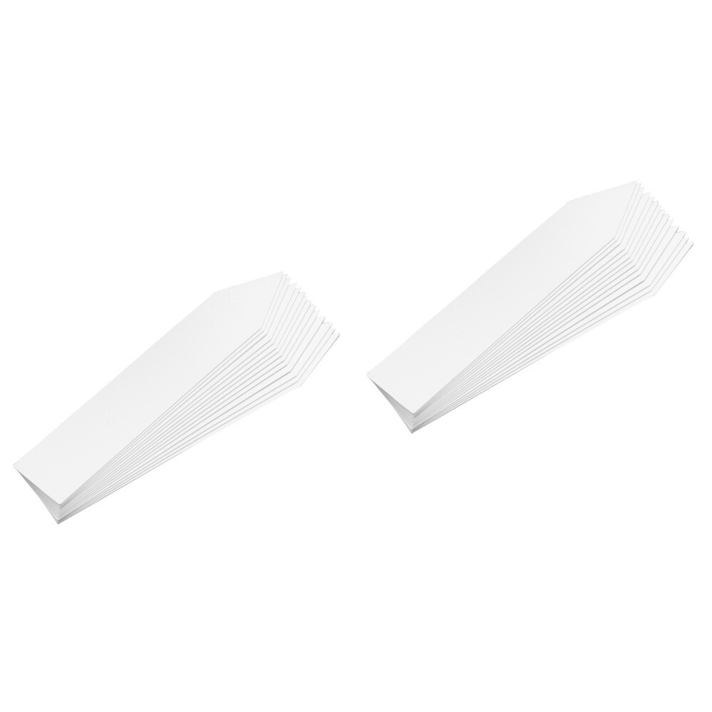 200 Pcs Succulent Name Card White Plastic Garden Plant Labels eBay