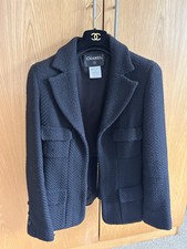 Black Tweed Chanel Jacket