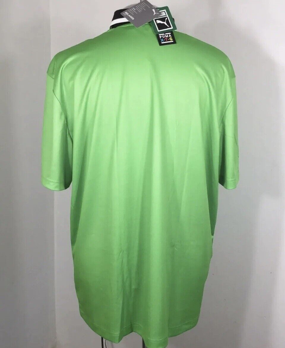NWT Puma Mens Green Polyester Short Sleeve Jersey Size M | eBay NWT Puma Mens Green Polyester Short Sleeve Jersey Size M | eBay