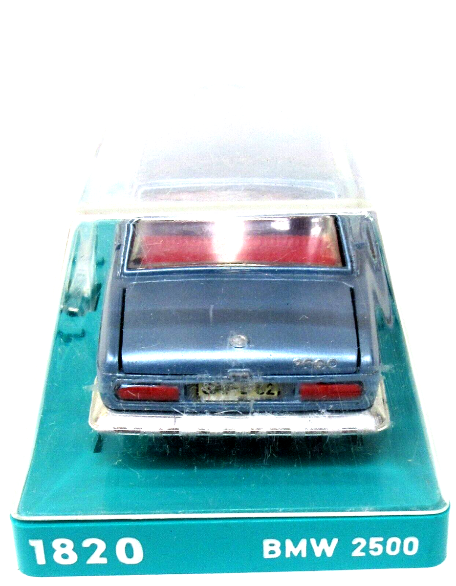 rare color Marklin 1820 BMW 2500 steel blue 1/43 diecast in