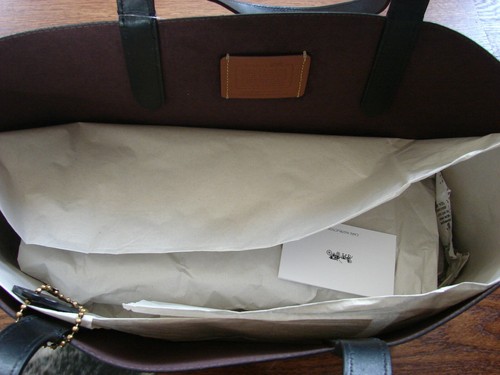Coach Wizard of Oz Patches Signature Highline Tote Black Tan 77956 New with Tags - Picture 5 of 6