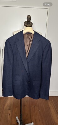 New Brunello Cucinelli Men's Sport Blazer Size 50 EU UK