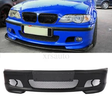 Front Bumper Fit M-Tech Style For BMW E46 323i 325i 328i 330i 1999-2006 4D