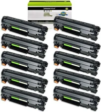 GREENCYCLE 10PK CRG128 Toner Cartridge For Canon128 ImageClass D530 D550 MF4550d