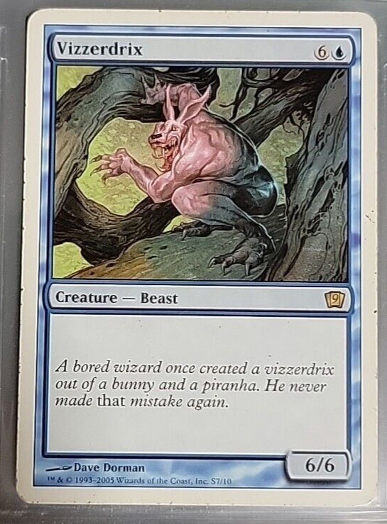 MTG Vizzerdrix Ninth Edition S7/10 Regular Rare | eBay