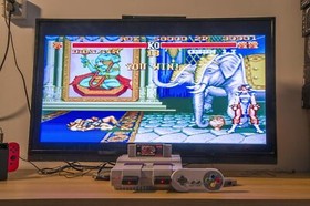 2.4 G Wireless SNES Controller Compatible with Original SNES Super NES, Win IOS