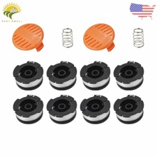8PK Trimmer Spool For Black And Decker BESTA512 LST522 LST523 LST525 BESTA510