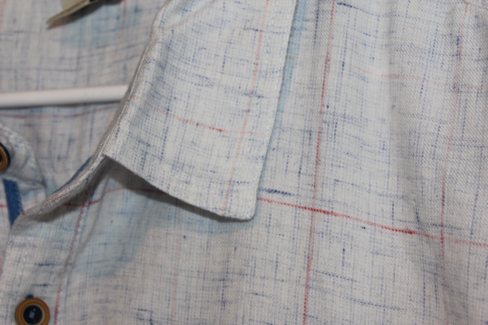 Carbon 2 Cobalt Windowpane Pattern Lightweight Bu… - image 3