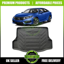 Tailored Boot tray liner car mat Heavy Duty for HONDA CIVIC 5 DOOR HTB 2016-2021