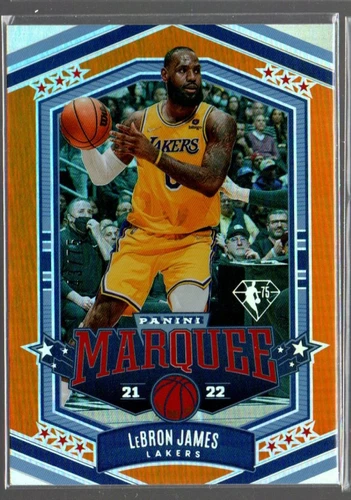 2021-22 Panini Chronicles 75th Anniversary #364 LeBron James Marquee /75