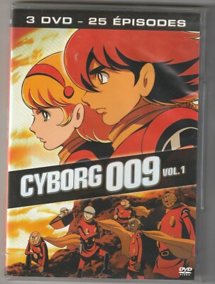 CYBORG 009 VOL 1 BOX 3 DVD ANIME