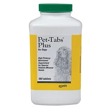 Pet Tabs Plus for Dogs 180ct Chewable tablets Vitamin Mineral Supplement