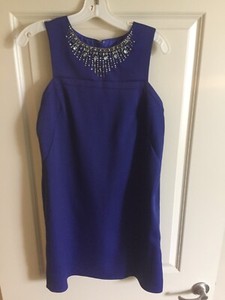 shoshanna blue dress