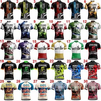Fahrradtrikot Kurzarm Herren Radtrikot Radsport Rennrad Trikot Reflektierend - Bild 1 von 2