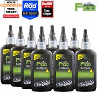 12X Dr. Wack F100 Fahrrad-KettenöL Tropfflasche Pflege Schmiermittel 100Ml