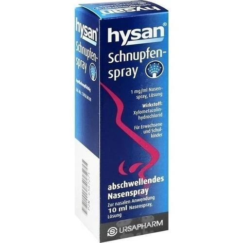 URSAPHARM ARZNEIMITTEL GMBH HYSAN Schnupfenspray 10ml PZN 6587271