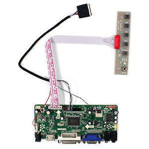 HDMI VGA DVI  LCD Controller Board For 8.9" B089AW01 N089L6 LP089WS1 LCD Panel