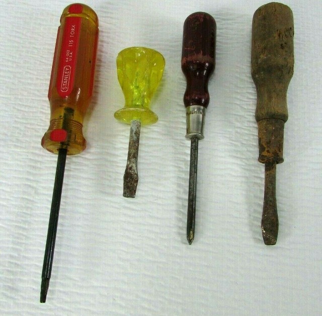 Vintage Stanley LOT (4) Screwdrivers 2731 & Torx 64552 T15 Made USA eBay