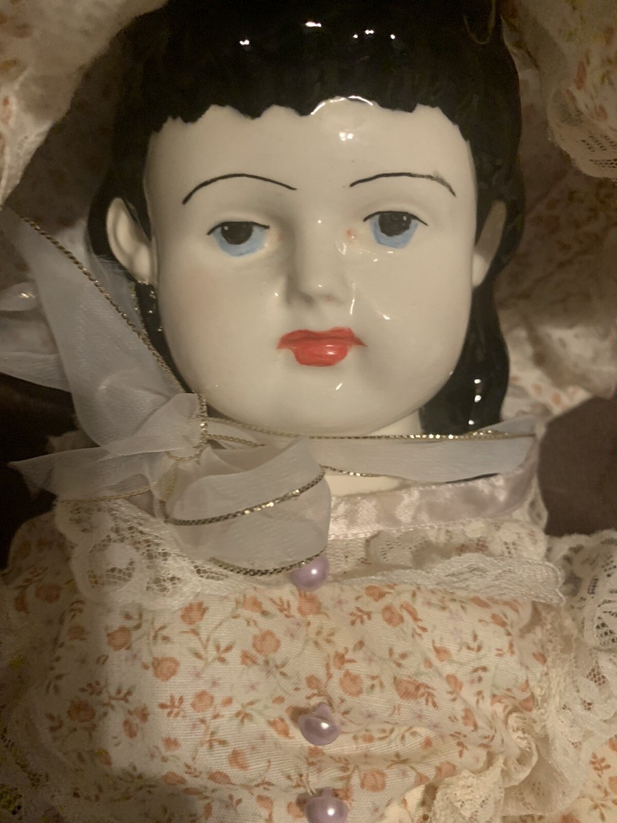 Vintage china head doll 20” | eBay
