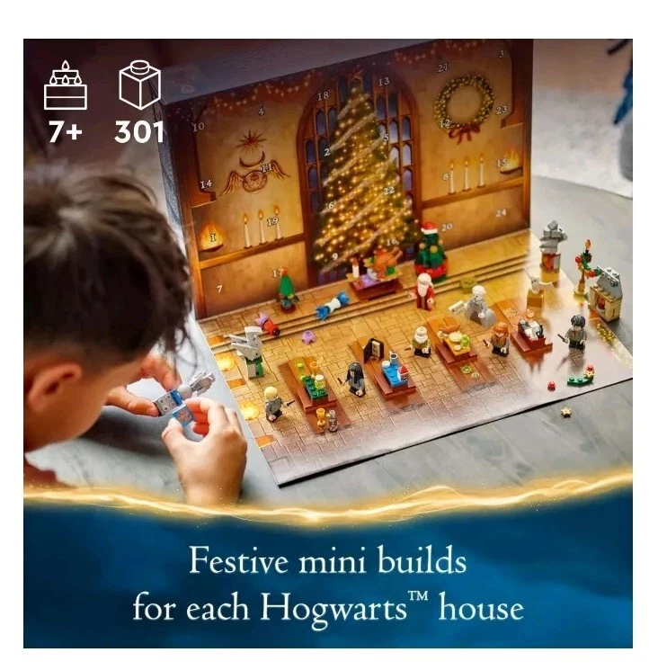 LEGO Harry Potter Advent Calendar 76438 Toy Building Kit 301 pcs New & SEALED - Image 4 of 4