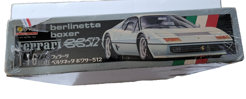Maquette FUJIMI 1/16 Ferrari BB512 Berlinetta Boxer - 116RC-103-3200 - Sous Blister