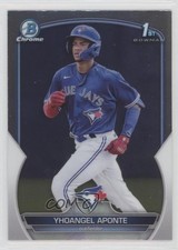 2023 Bowman Chrome Prospects Yhoangel Aponte #BCP-110 11sc