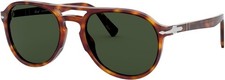 Persol PO3235S 24/31 55mm Havana/Green Pilot Sunglasses,