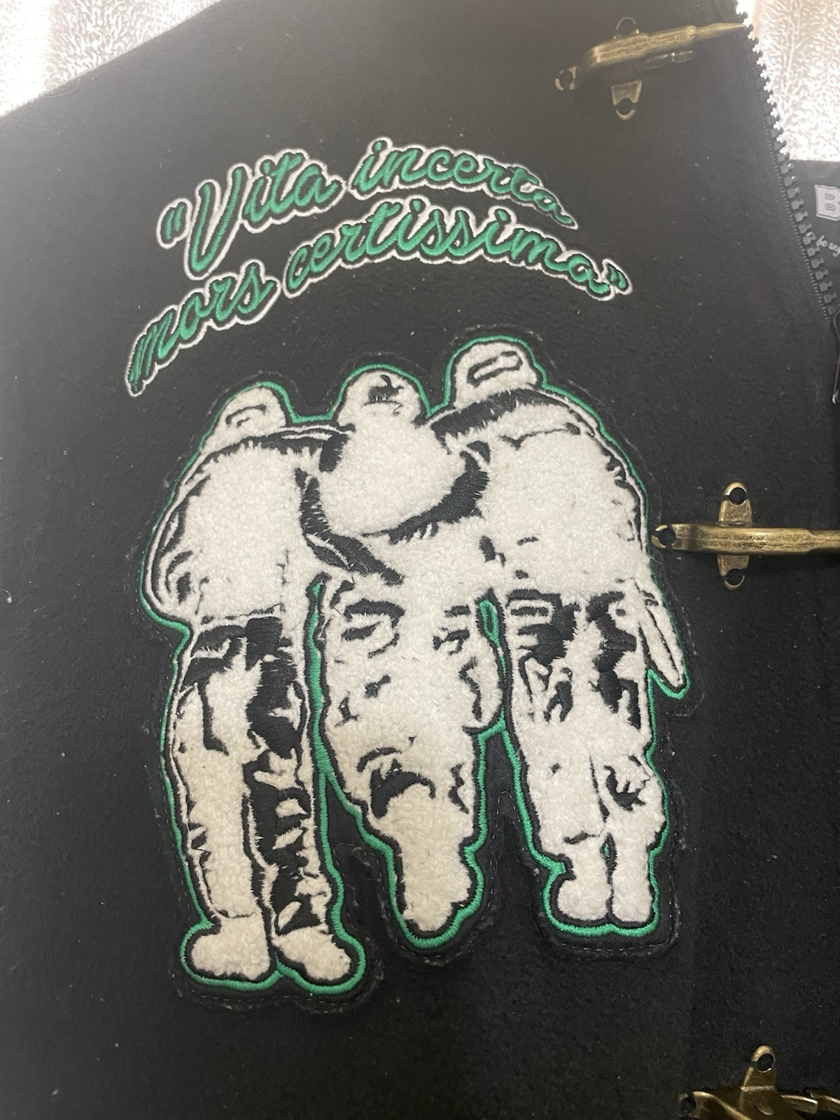 BeYouEnt “Never Left” Varsity jacket - image 5