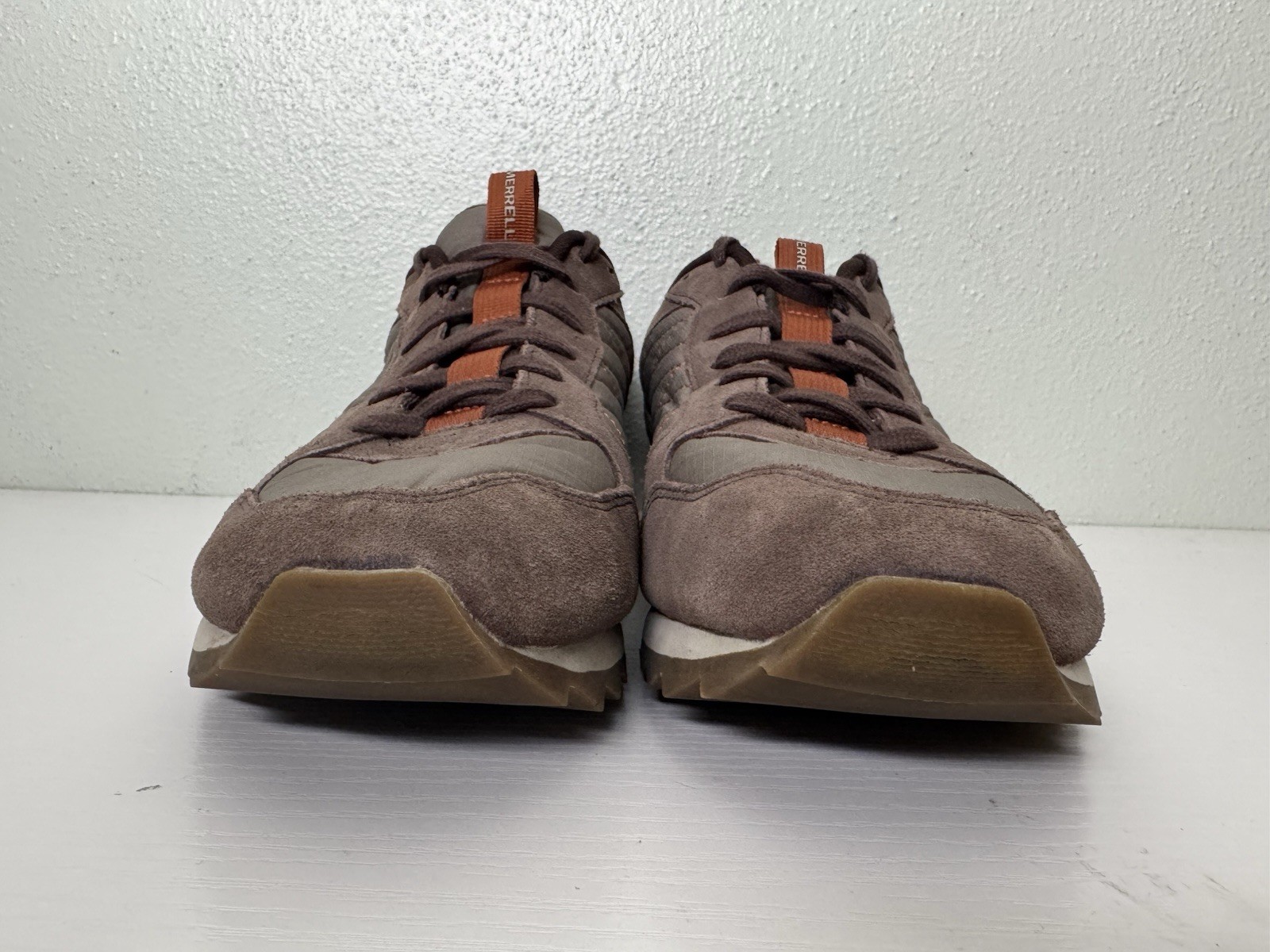 Merrell Bracken Sneakers da Trail Uomo 9.5 Marrone in Camoscio a Rete J00351