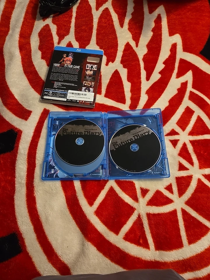 The Future Diary: Complete Series (Blu Ray 3-Disc Set) W/ Slipcover RARE OOP - Image 4 of 4
