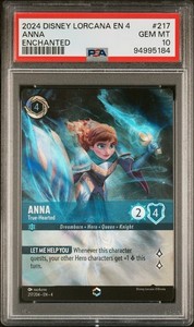 Disney Lorcana Anna - True-Hearted (Enchanted) 217/204 Ursula's Return