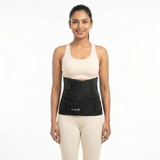 AfterBloom Postpartum Belly Band - 3 in 1 Belt Large, Black