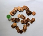 1964-D  Lincoln Penny Roll in Coin Tube UNC — photo 3