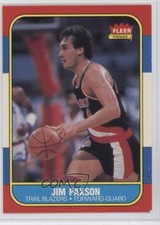 1986-87 Fleer Jim Paxson #85 0dr5