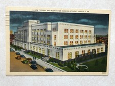 P1101 Vintage Postcard New Federal And Post O...