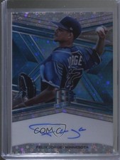 2019 Chronicles Spectra Signatures Neon Blue Prizm /60 Felix Jorge Auto 3l1