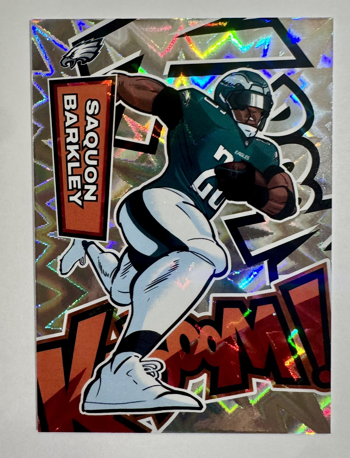 2025 Absolute Saquon Barkley Kaboom Vertical #22 Eagles