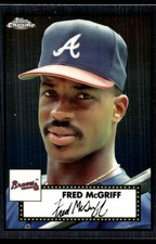 Fred McGriff 2021 Topps Chrome Platinum Anniversary #684 Braves MLB READ