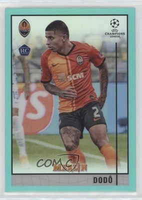 2020 Merlin Collection Chrome UEFA Champions League Aqua Refractor /199 Dodo 7iu