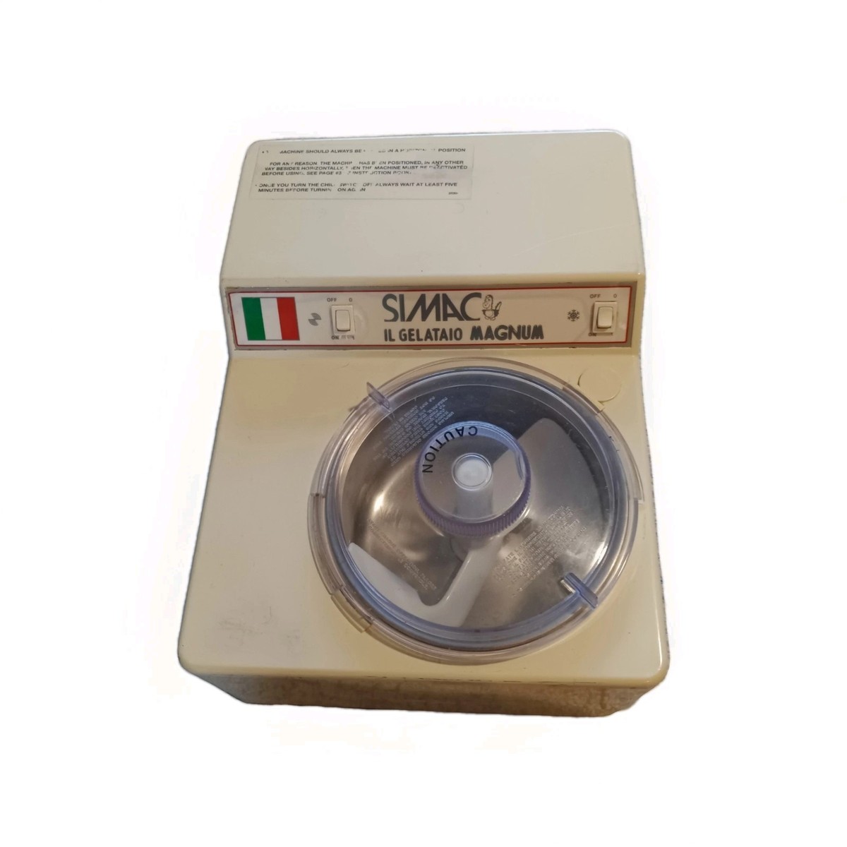 SIMAC GELATAIO Magnum Plus Ice Cream Gelato Maker 324 Watt Heavy