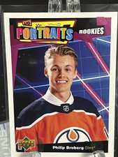 PHILIP BROBERG      2020-21 Upper Deck Series 2    ROOKIES UD PORTRAITS   P-89